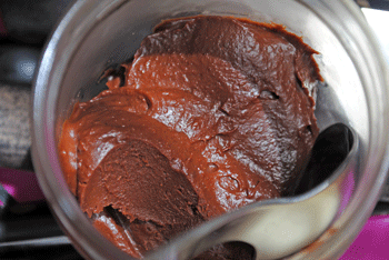 Pâte à tartiner noisette chocolat sans lait et sans gluten (recette de Maëlle) Pâte à tartiner noisette chocolat sans lait et sans gluten (recette de Maëlle)