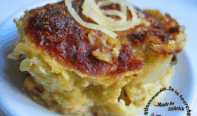 Gratin de courge spaghetti aux poireaux Gratin de courge spaghetti aux poireaux