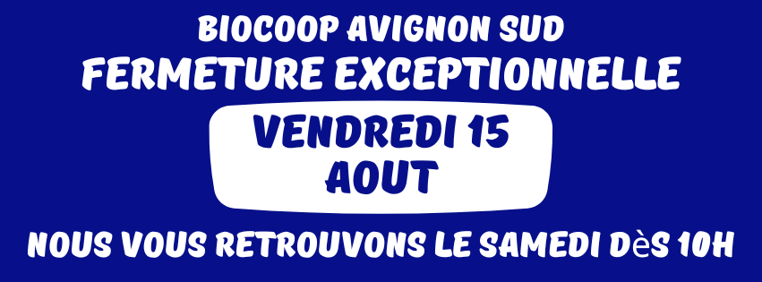 Fermeture exceptionnelle