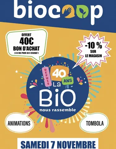 Anniversaire magasin