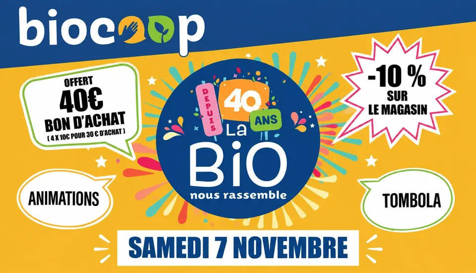 Anniversaire magasin